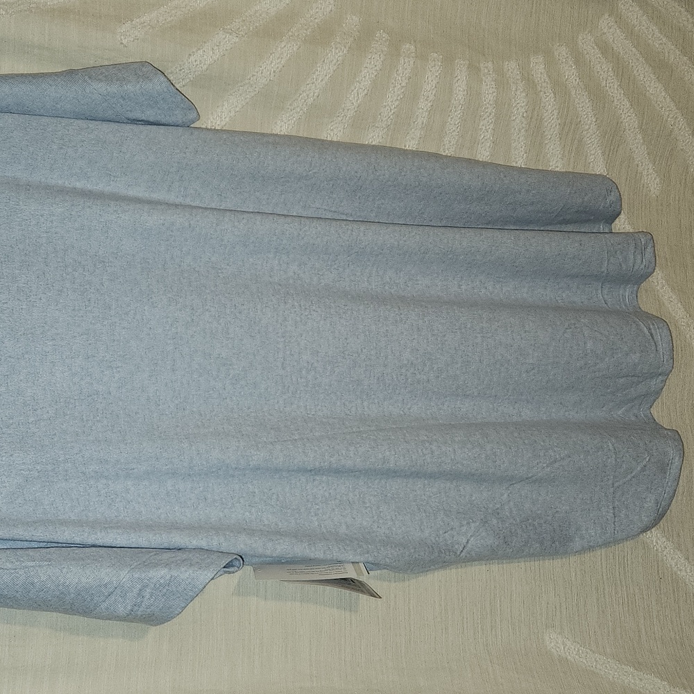 Softies 36" cowl neck dream lounger sky blue size L/XL - Picture 8 of 12